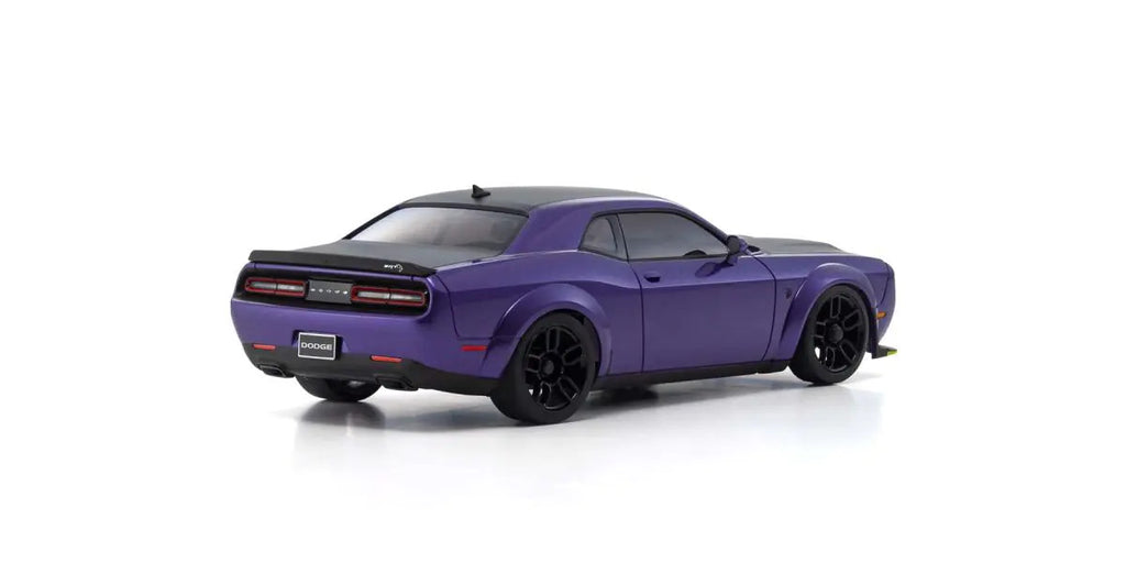 MINI-Z AWD DODGE CHALLENGER SRT HELLCAT REDEYE Plum Crazy - view 3