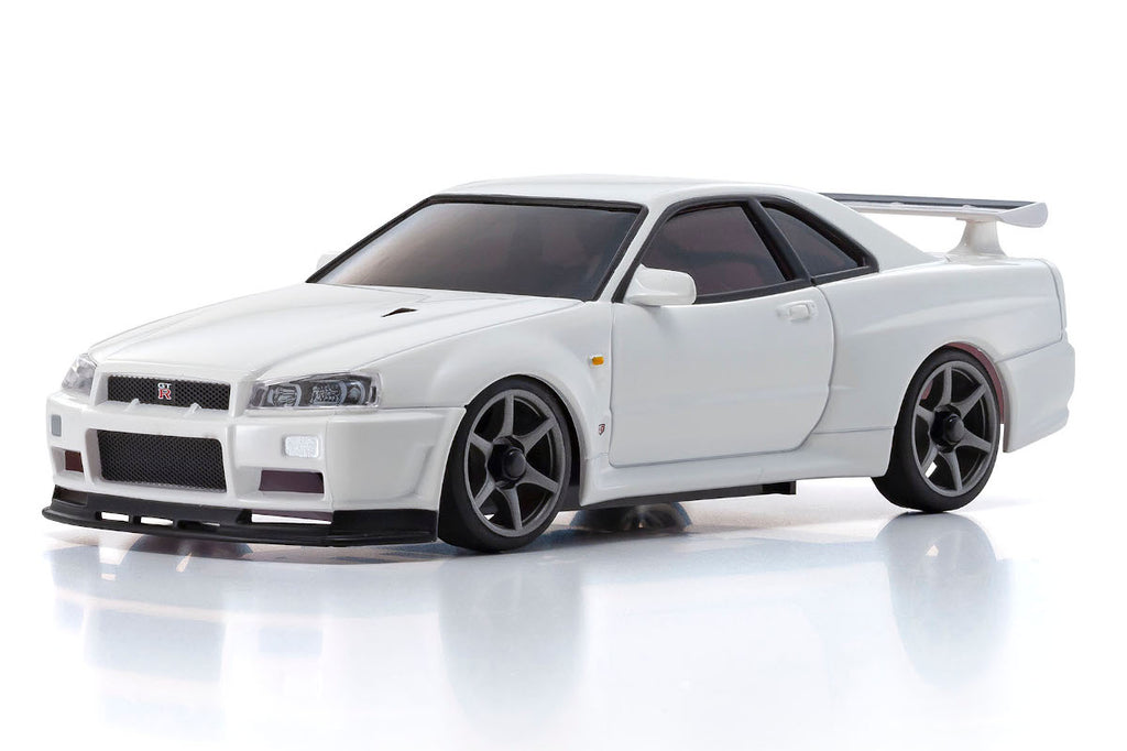 MINI-Z AWD NISSAN SKYLINE GT-R R34 V.spec\u2161N\u00fcr White - view 2