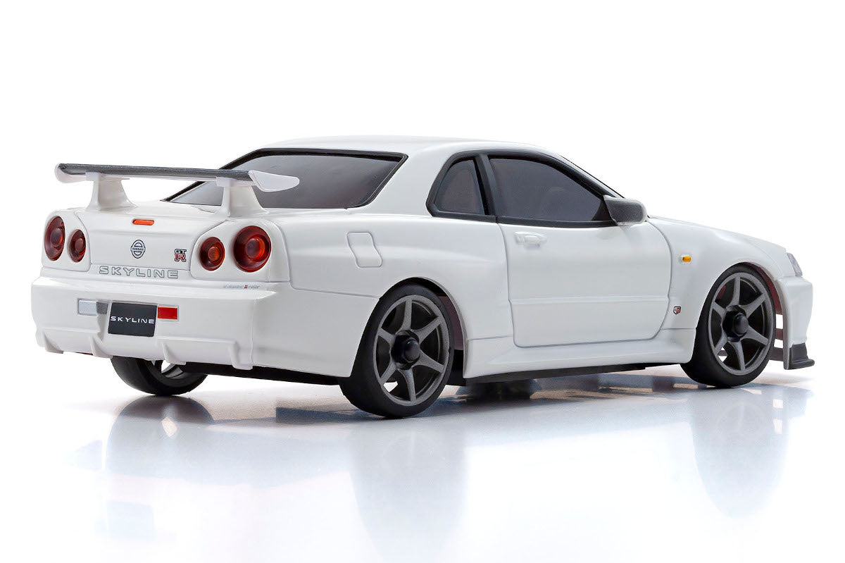 MINI-Z AWD NISSAN SKYLINE GT-R R34 V.spec\u2161N\u00fcr White - view 3