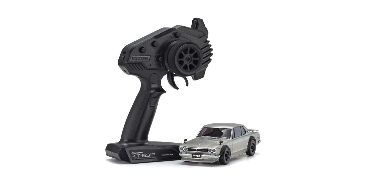 MINI-Z AWD NISSAN SKYLINE 2000GT-R (KPGC10) Tuned Ver. Silver - view 1