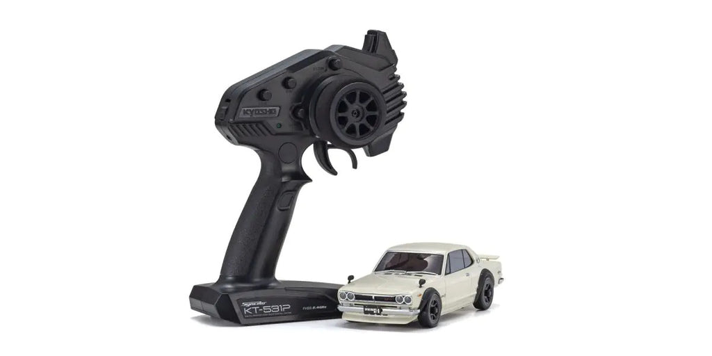 MINI-Z AWD NISSAN SKYLINE 2000GT-R (KPGC10) Tuned Ver. White - view 1