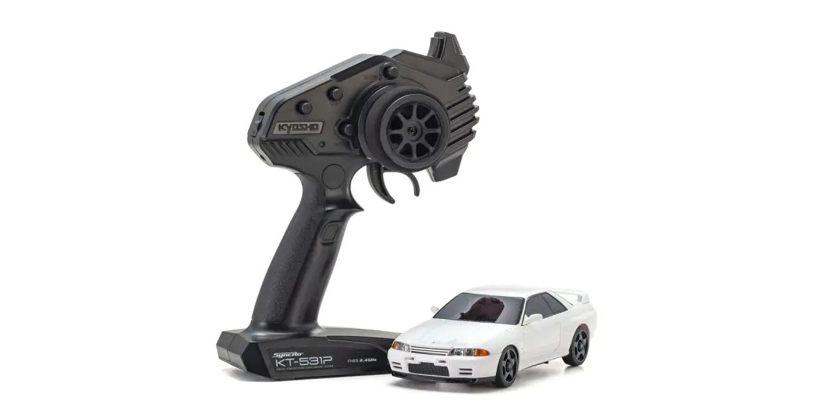 MINI-Z AWD NISSAN SKYLINE GT-R N1 Version (R32) White - view 1