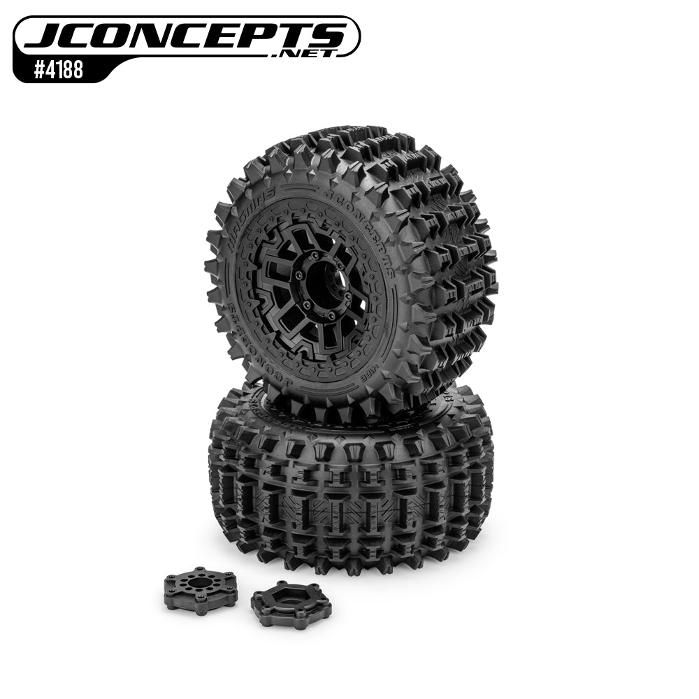 Magma Pre-Mounted Tires, Fits - Maxx, Kraton 4S, Kagama 4S