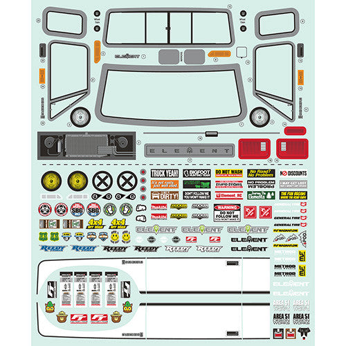 Sendero HD Decal Sheet - view 1