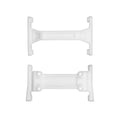 ENDURO Frame Mounting Plates, Natural - view 1