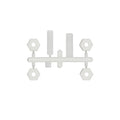 ENDURO Wheel Hexes, 6mm, Natural - view 1