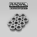 Radial NMB 5x10x4mm Bearing Set - 10pc