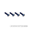 3x12mm Top Hat Titanium Screws - 4pc