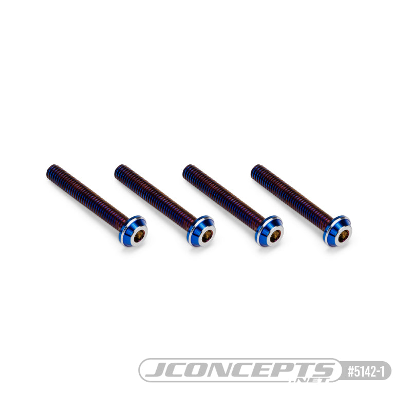 3x20mm Top Hat Titanium Screw - 4pc