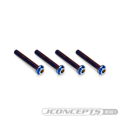 3x20mm Top Hat Titanium Screw - 4pc
