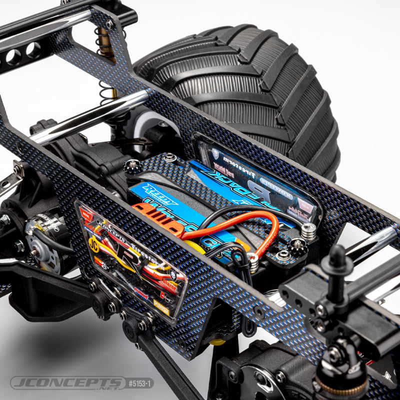 Regulator Chassis Set, Carbon Fiber - Blue Hue