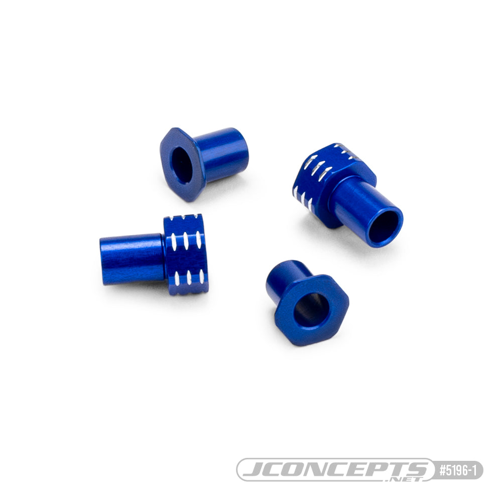 RC10B7.1 | T7 | SC7  Aluminum Caster Hat Bushings 0 and 3mm