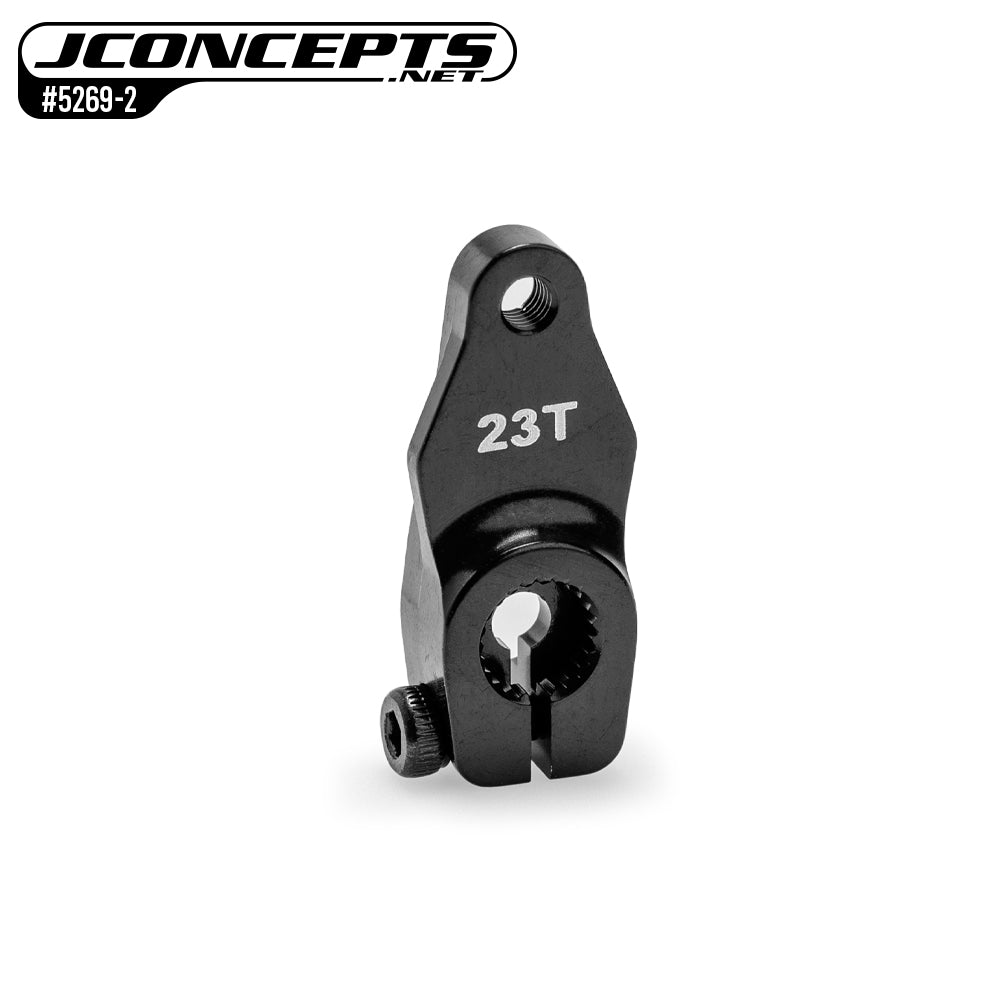 0 Offset Aluminum Clamping Servo Horn, 16.5mm - 23T For RC10B7.1 | T7 | SC7