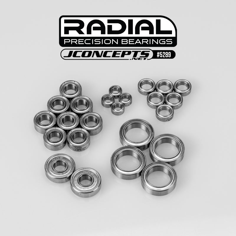 TLR 22X DC | 22X AC Radial NMB Bearing Set, 24pc