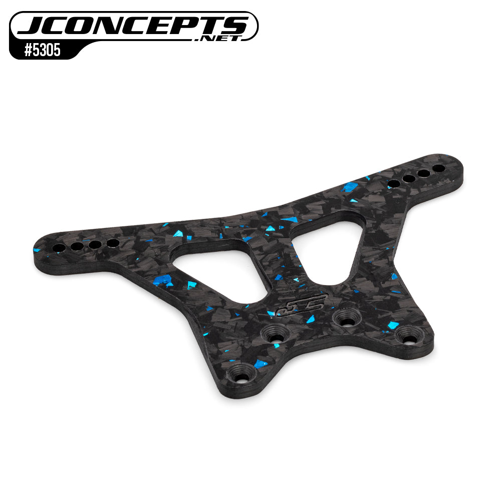 RC10 1989 Stealth, Forged Carbon Fiber Rear Shock Tower, Standard – Blue