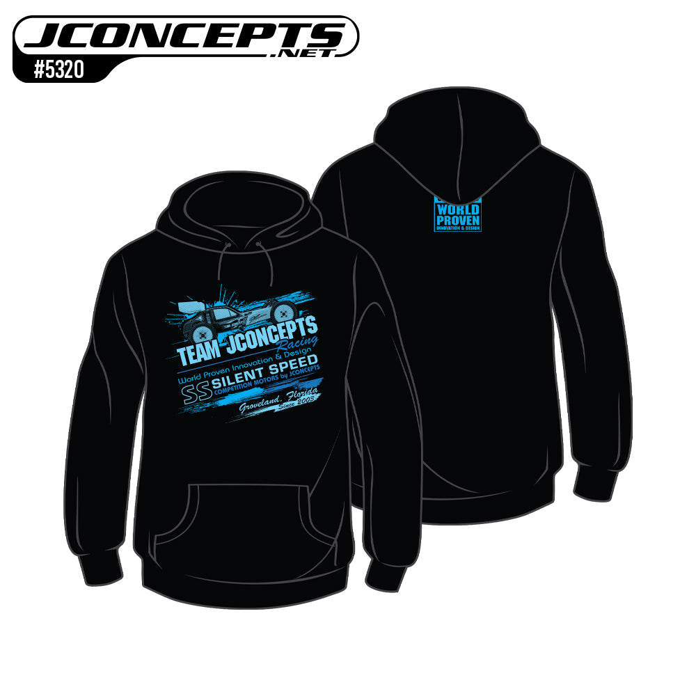 Retro 3-Blue Pull-Over Hoodie
