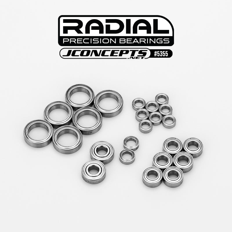 Radial NMB Bearing Set - RC10B7.1, 24pc