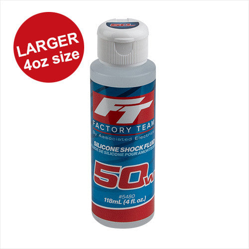 FT Silicone Shock Fluid, 50wt (650 cSt), 4oz. - view 1