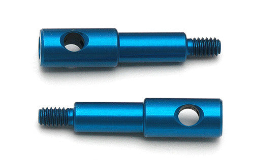 FT Blue Aluminum Front Inline Axles - view 1