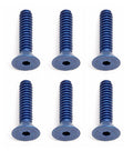 FT Screws, Blue Aluminum 4-40 x 1/2 in FHCS - view 1