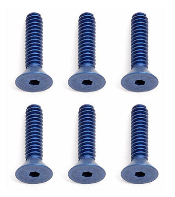FT Screws, Blue Aluminum 4-40 x 1/2 in FHCS - view 1