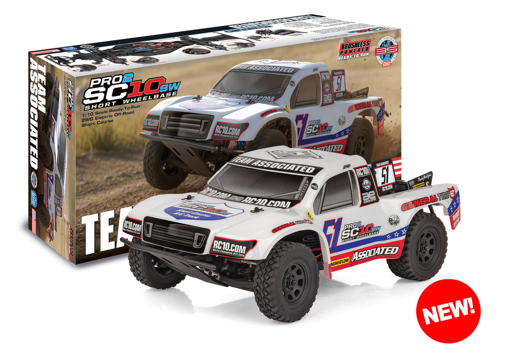 Pro2 SC10sw RTR - White - view 1
