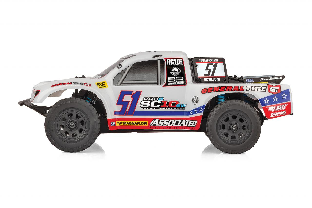 Pro2 SC10sw RTR - White - view 4