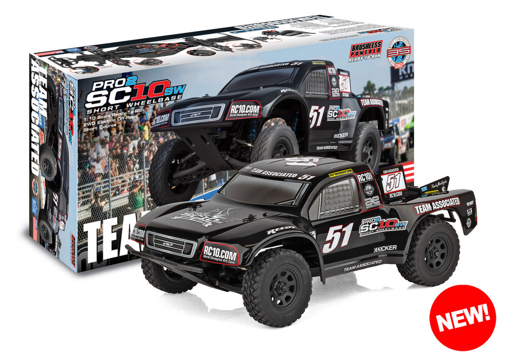 Pro2 SC10sw RTR - Black - view 1