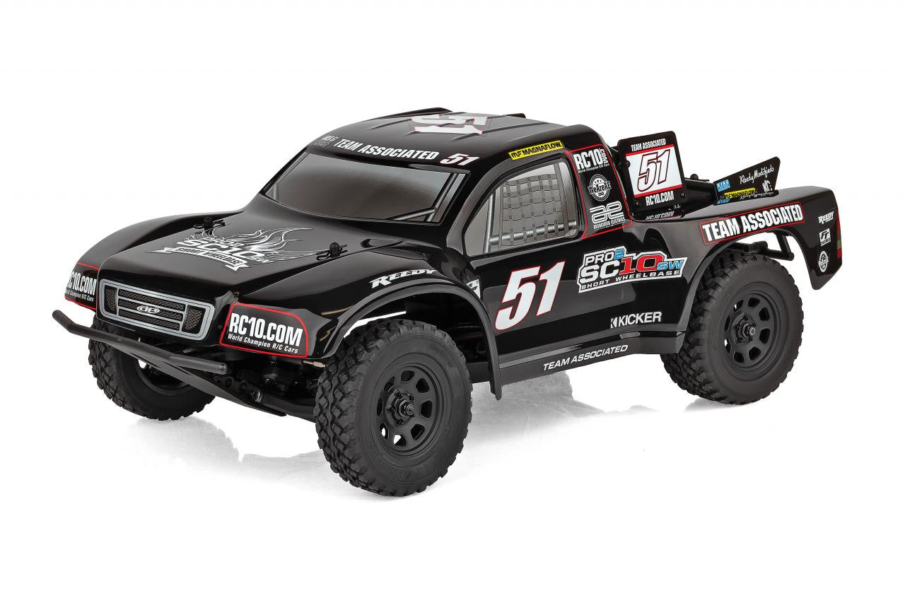 Pro2 SC10sw RTR - Black - view 2