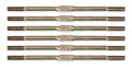 ProSC10 FT Titanium Turnbuckle Set, 3x67 mm/2.65 in, silver - view 1