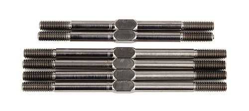 RC10T6.2 FT Titanium Turnbuckle Set, 3.5mm - view 1