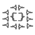 RC10T7 FT V2 Caster And Steering Blocks, Carbon - view 1