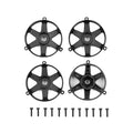DC10 FT Adjustable Wheel Face Plates, black - view 1