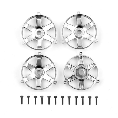 DC10 FT Adjustable Wheel Face Plates, silver - view 1