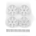 DC10 FT Adjustable Wheel Face Plates, white - view 1