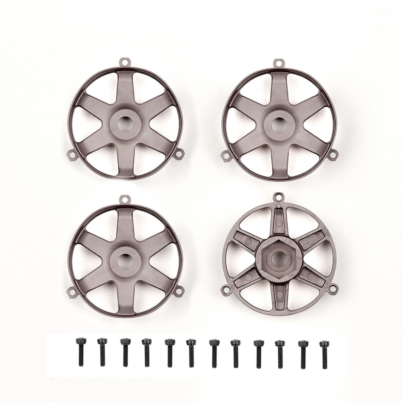 DC10 FT Adjustable Wheel Face Plates, bronze color - view 1