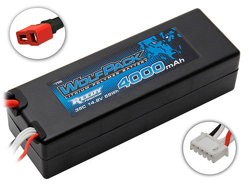 WolfPack LiPo 4000mAh 35C 14.8V