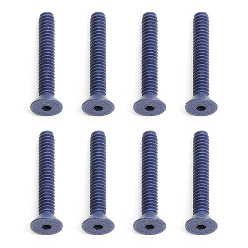 FT Screws, 4-40 x 3/4 in FHCS, blue aluminum - view 1