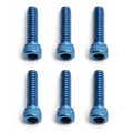 FT Screws, 4-40 x 7/16 in SHCS, blue aluminum - view 1
