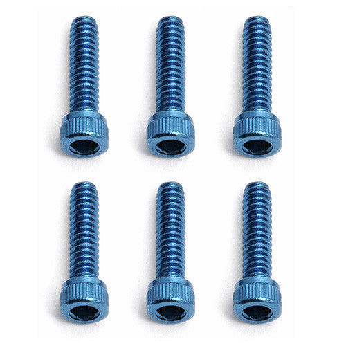 FT Screws, 4-40 x 7/16 in SHCS, blue aluminum - view 1