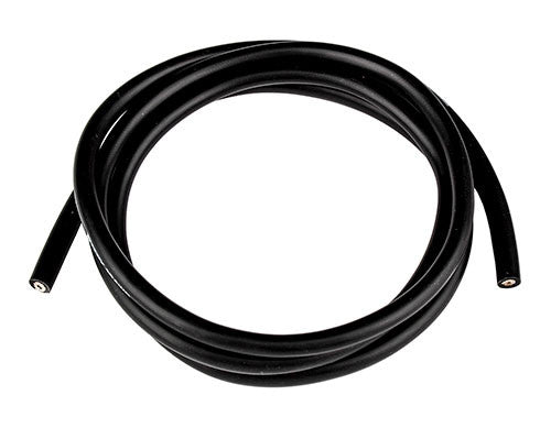 Silicone Wire, 10 AWG, black, 1m