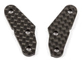 RC8B3 FT Steering Block Arms, +2 deg., carbon fiber - view 1