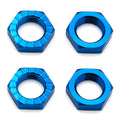 FT Wheel Nuts, 17 mm, blue aluminum - view 1