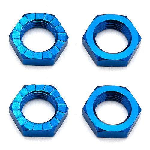 FT Wheel Nuts, 17 mm, blue aluminum - view 1