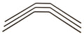 RC8B3 FT Rear Anti-roll Bars, 2.2-2.4mm - view 1