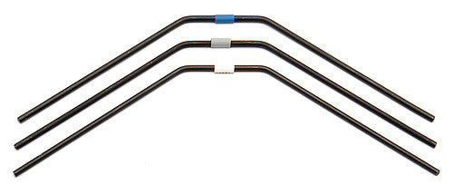 RC8B3 FT Rear Anti-roll Bars, 2.5-2.7 mm - view 1