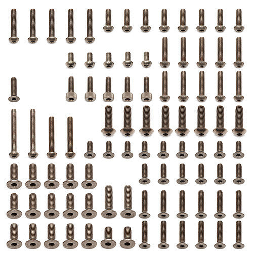 RC8B3 FT Upper Titanium Screw Set - view 1