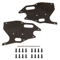 RC8B3.1 FT Arm Stiffeners, front, carbon fiber - view 1