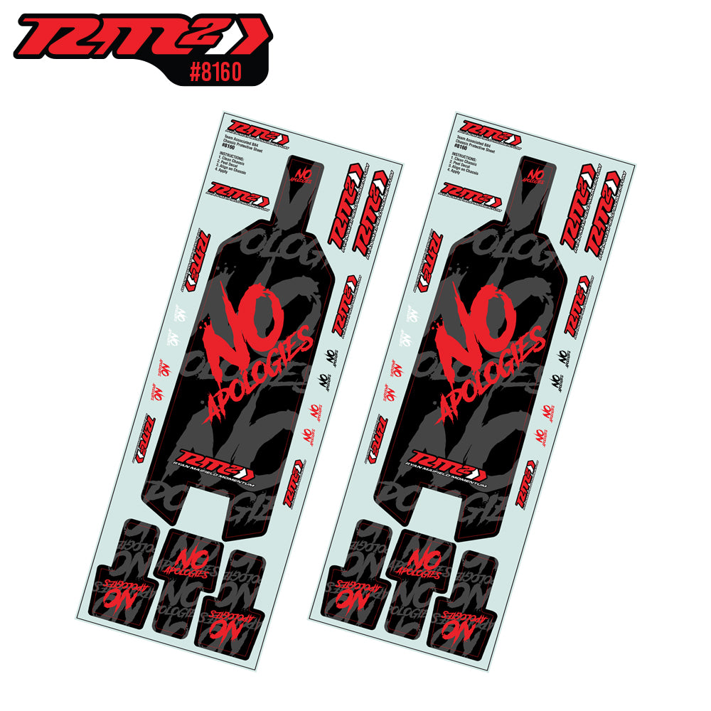 RM2, No Apologies B84 Pre-Cut Chassis Protective Sheet