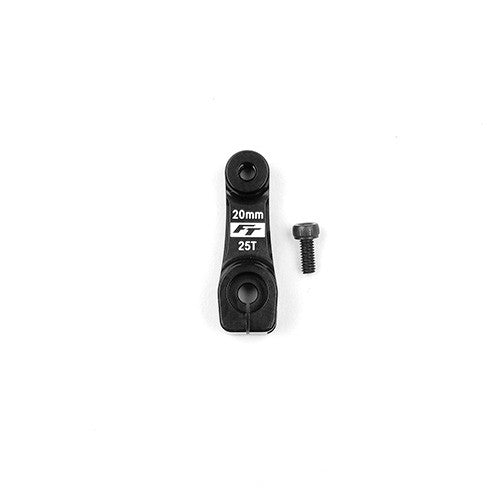 RC8 FT Aluminum Clamping Servo Horn, 25t, 20mm, -2mm Offset - view 1